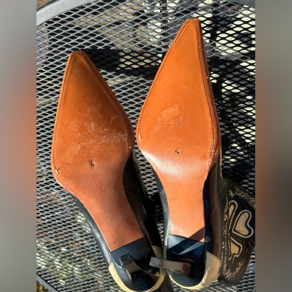 Grand Canyon Ostrich Boots With Stiletto Heels. Mexican Made Size 4 / US 6.5-7 - Picture 9 of 14